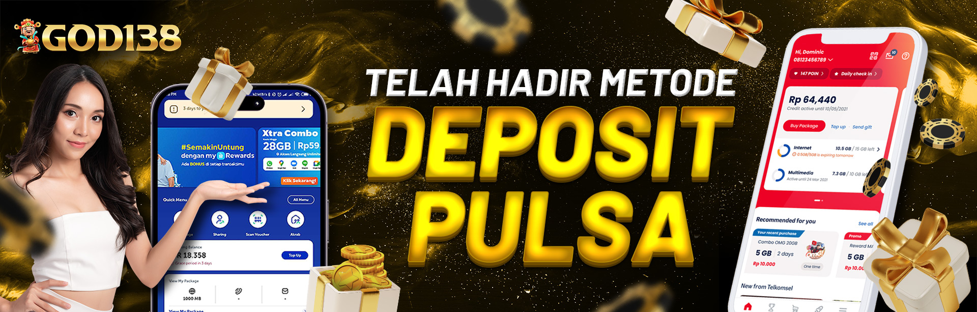 Deposit Pulsa